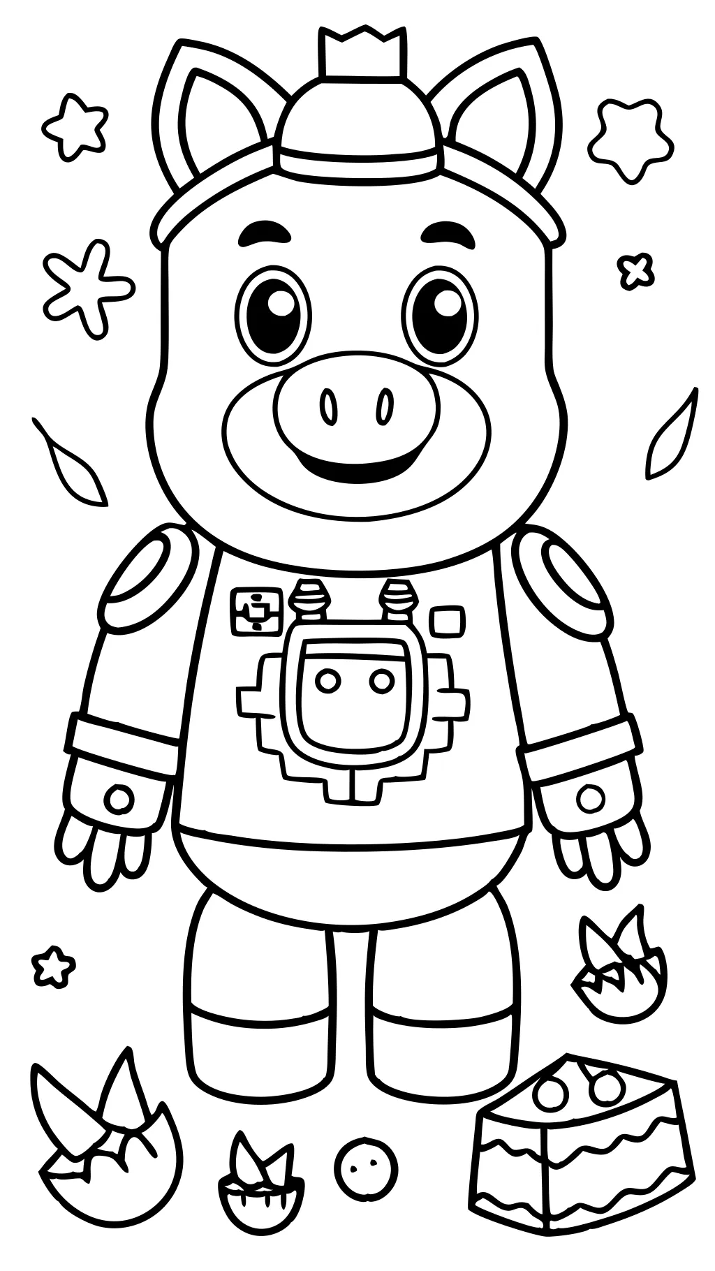 piggy roblox coloring pages